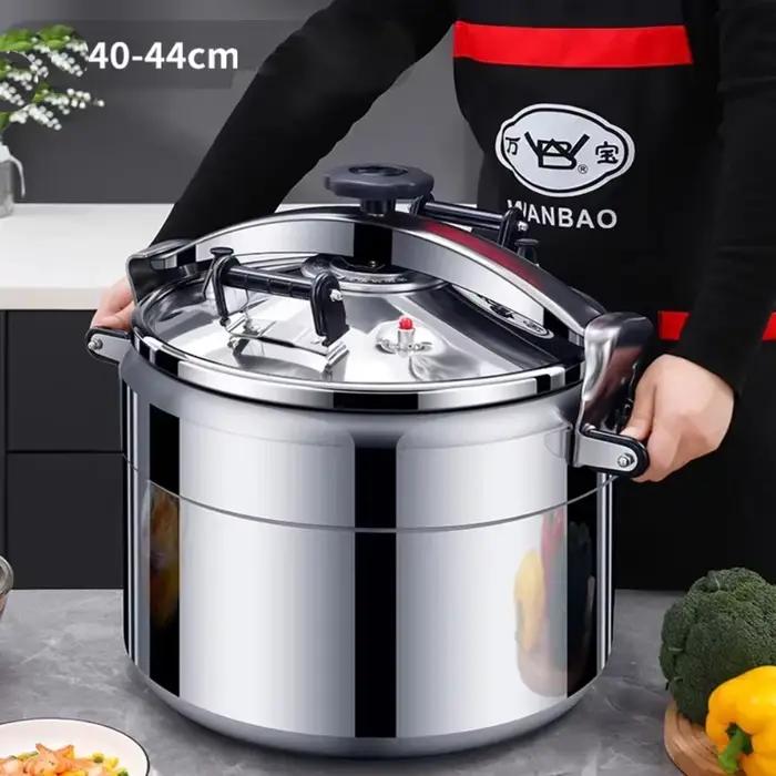 Autocuiseur Commercial 50L épaissi grande capacité cuisinière à Induction à gaz universel antidéflagrant