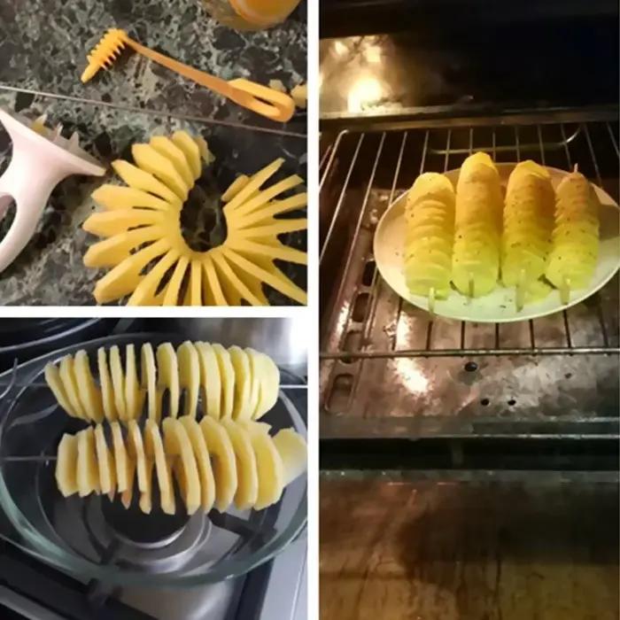 Brochettes de Barbecue portables pour pommes de terre