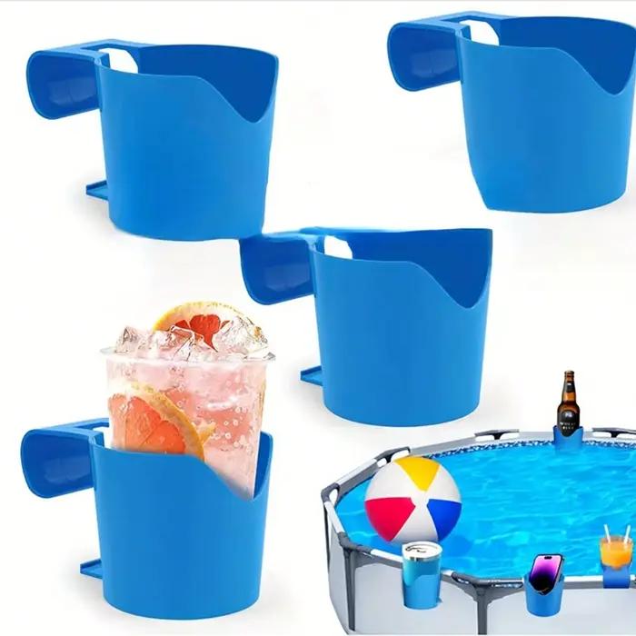 1 support multifonctionnel pour accessoires de piscine