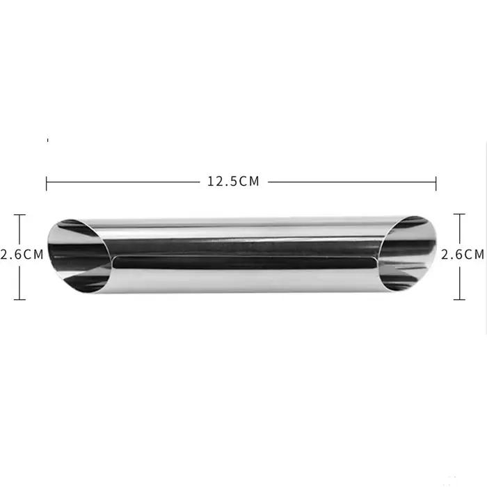 304 acier inoxydable pâtisserie Baki Cannoli formes de qualité alimentaire crème corne moule gâteau