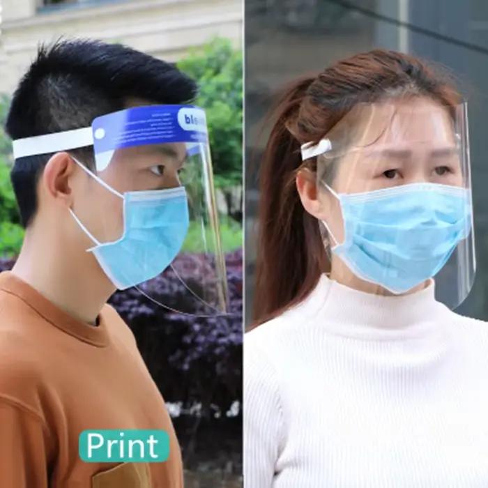 Bouclier facial Transparent de cuisine