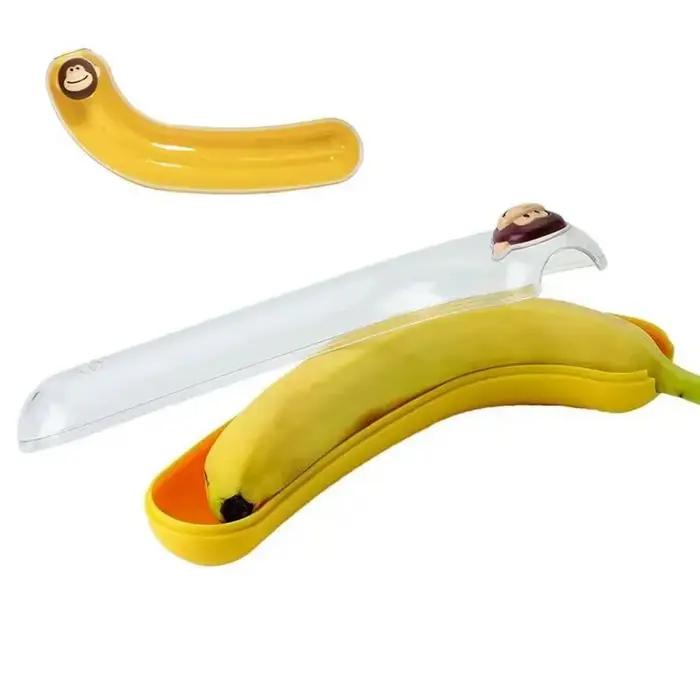 Mallette de rangement de banane en plastique de qualité alimentaire
