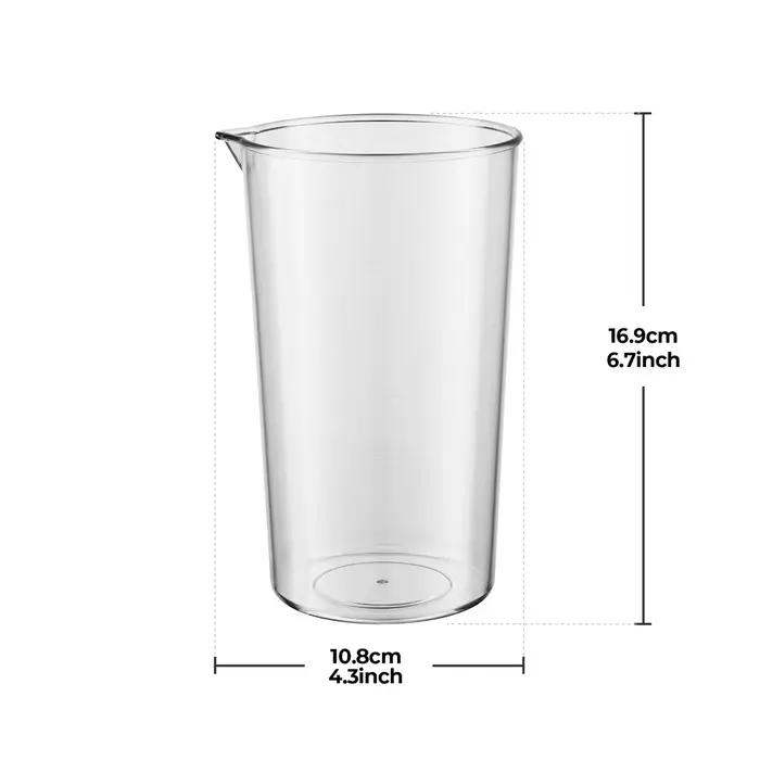 Accessoires de bécher de mélange de 700 ml pour mélangeur alimentaire