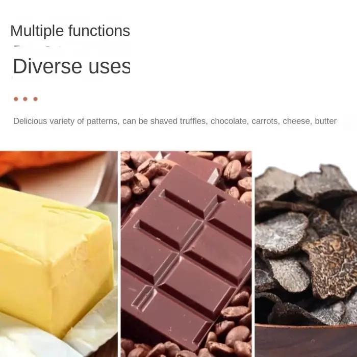 Trancheuse en rouleau de beurre de truffe en acier inoxydable