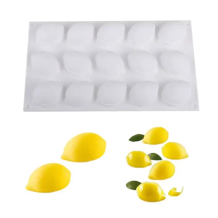 Moules en Silicone en forme de citron