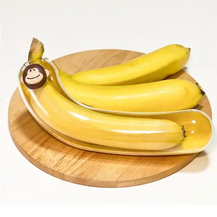 Mallette de rangement de banane en plastique de qualité alimentaire