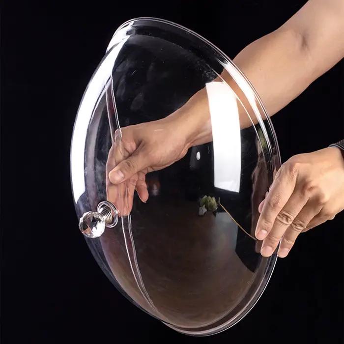 Assiette à Gâteau avec Couvercle Durable