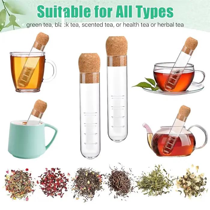 Infuseurs à thé en verre pour thé en vrac