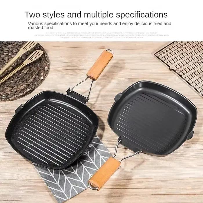 Poêle à Steak pliable en fer
