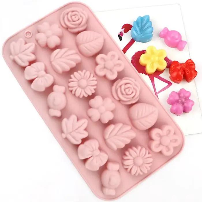 Moule en silicone 3D à 18 cavités