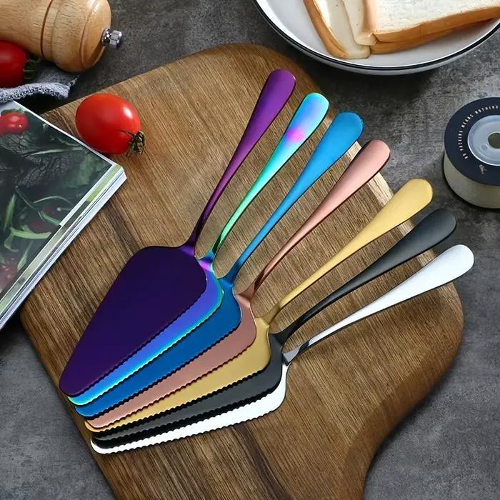 Spatule à gâteau en acier inoxydable de qualité supérieure