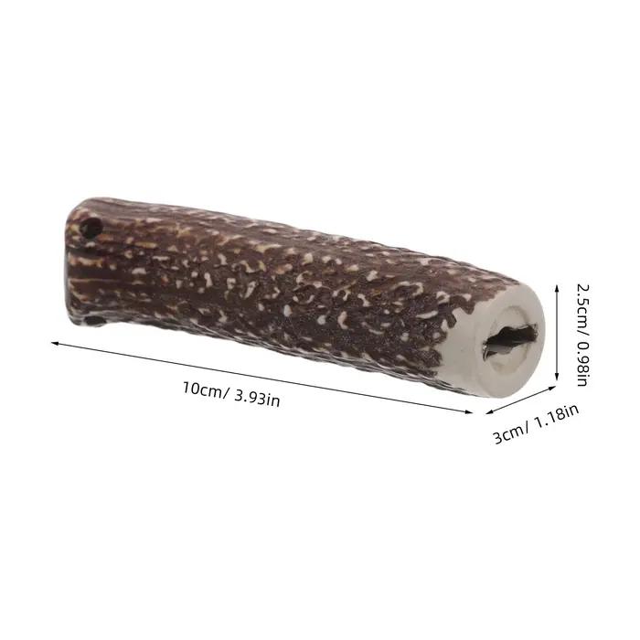 Manche de couteau en résine inspiré des cornes de cerf pour prise antidérapante et style naturel pour cuisine domestique et professionnelle occasions spéciales
