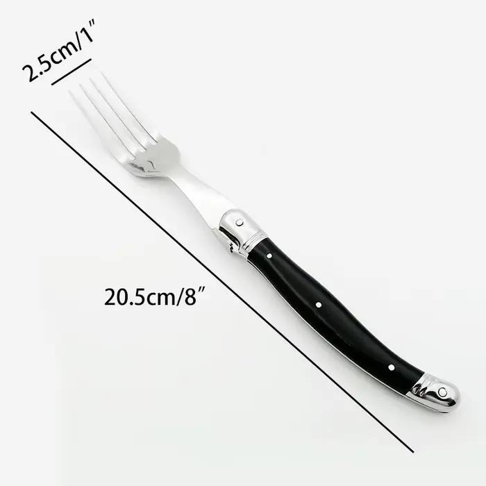 Ensemble de couverts Laguiole en acier inoxydable