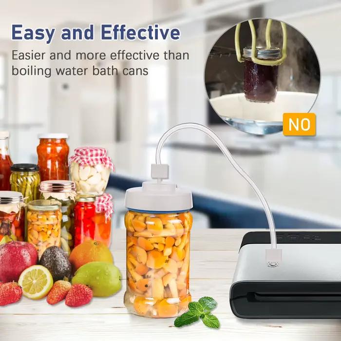 Kit de scellage sous vide pour bocaux Mason