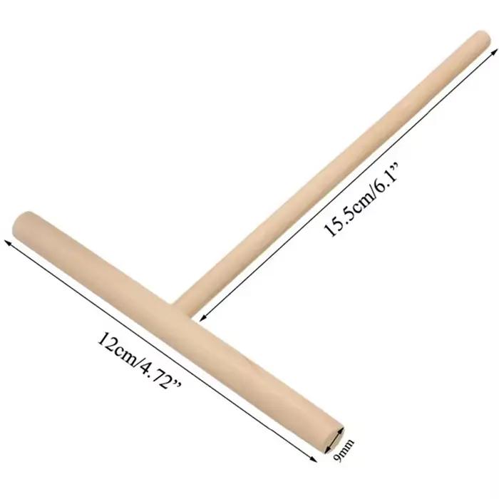 Crêpière pratique en forme de T