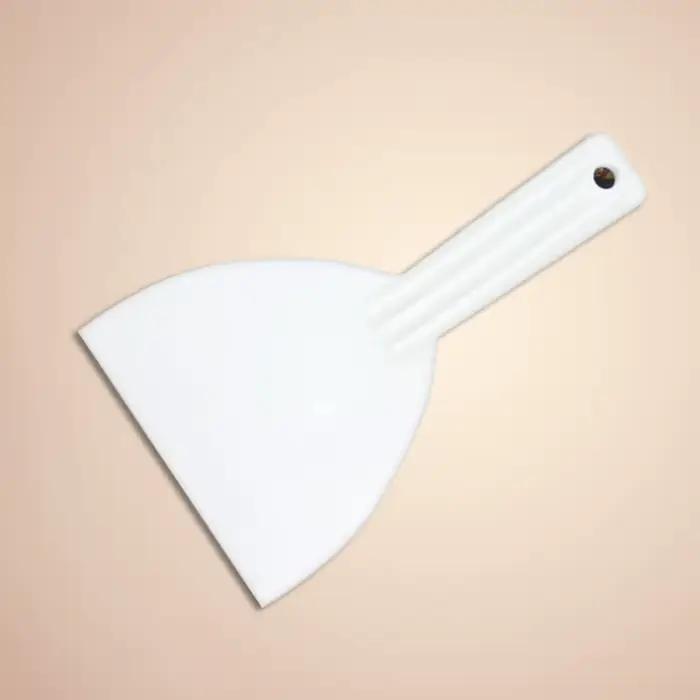 Couteau à gâteau grattoir en plastique coupe-pâte à beurre bricolage cuisson outils de cuisine planches à rayures souples pelle à chocolat tri-angle
