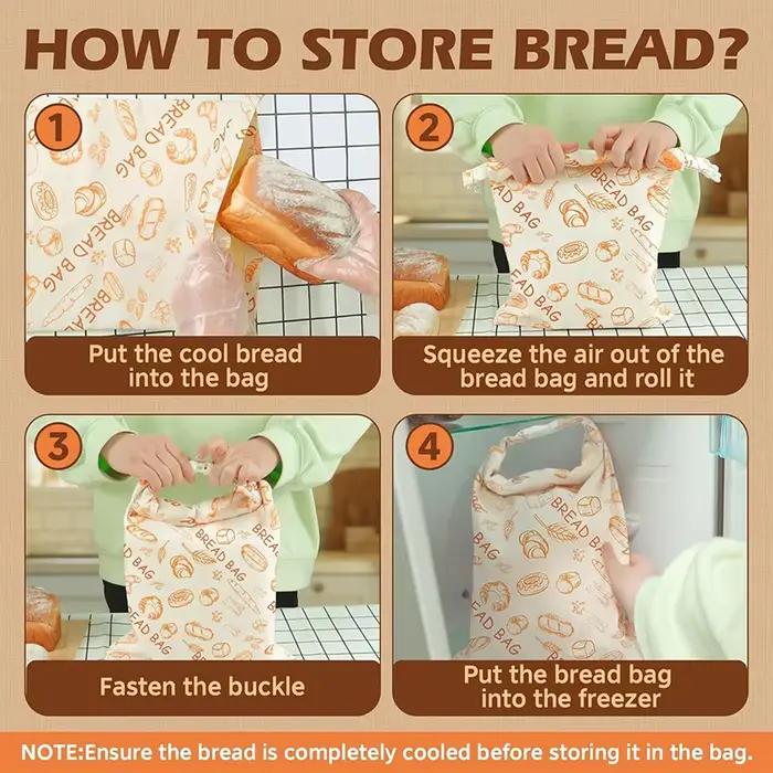 Sac à pain au levain en cire d'abeille réutilisable pour conserver le pain frais et moelleux occassions familiales et cadeaux pour les amateurs de pain