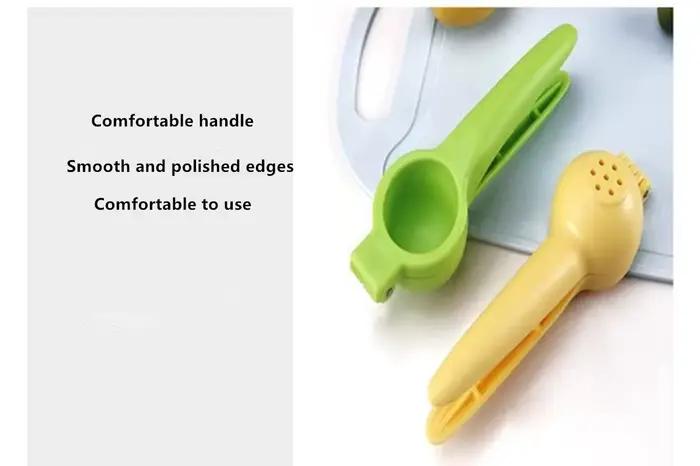 Mini presse-citron manuel pour citrons et oranges conception portable et durable pour cuisine et pique-nique usage quotidien et cadeau idéal