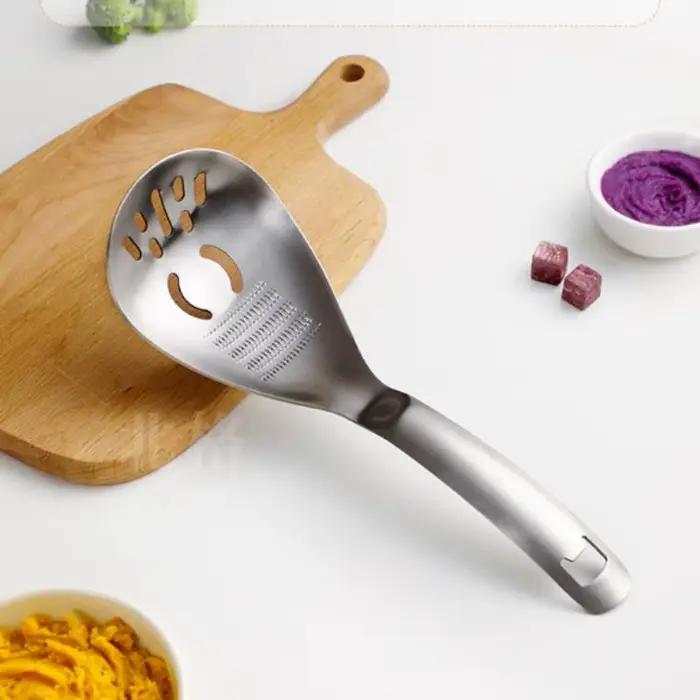Ustensile de cuisine multifonctionnel en acier inoxydable