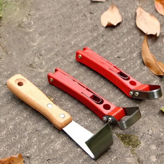 Grattoir à écorce multifonctionnel en plastique et métal rouge pour jardiniers et amateurs de bonsaï occassions spéciales