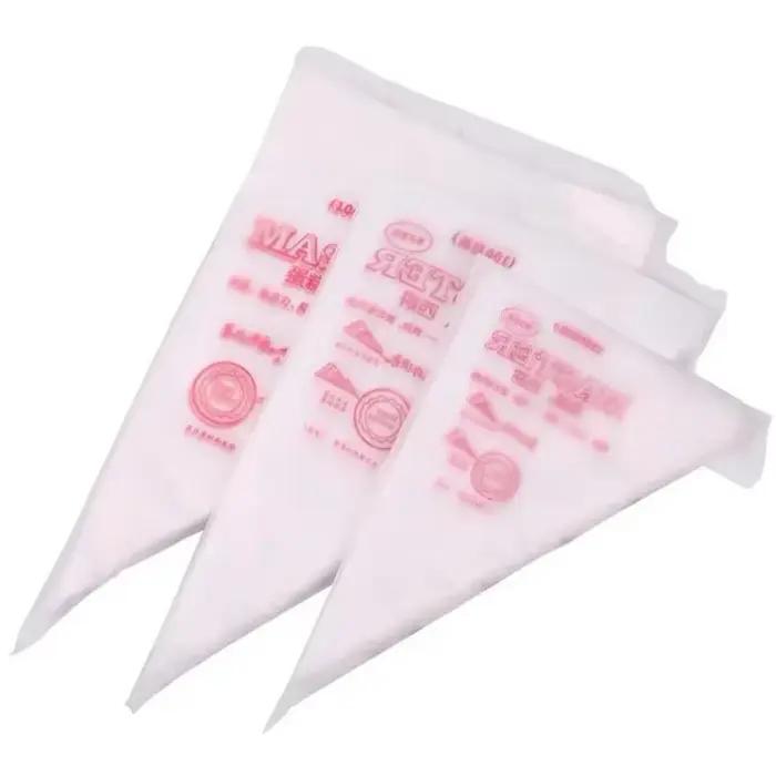 Sac à pâtisserie jetable rose pour crème fondant décoration de gâteaux pâtisserie artisanale occassionnels création gâteaux élégants