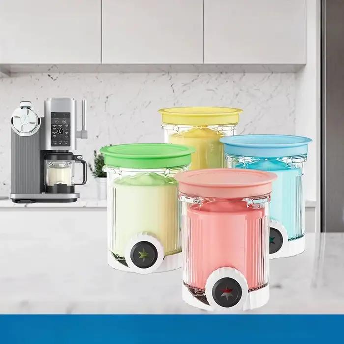 Pot de stockage pour crème glacée compatible avec la machine à crème glacée Ninja Swirl By Creami NC701 NC700 pour une expérience glaciale durable et éco-responsable à offrir pour les occasions spéciales