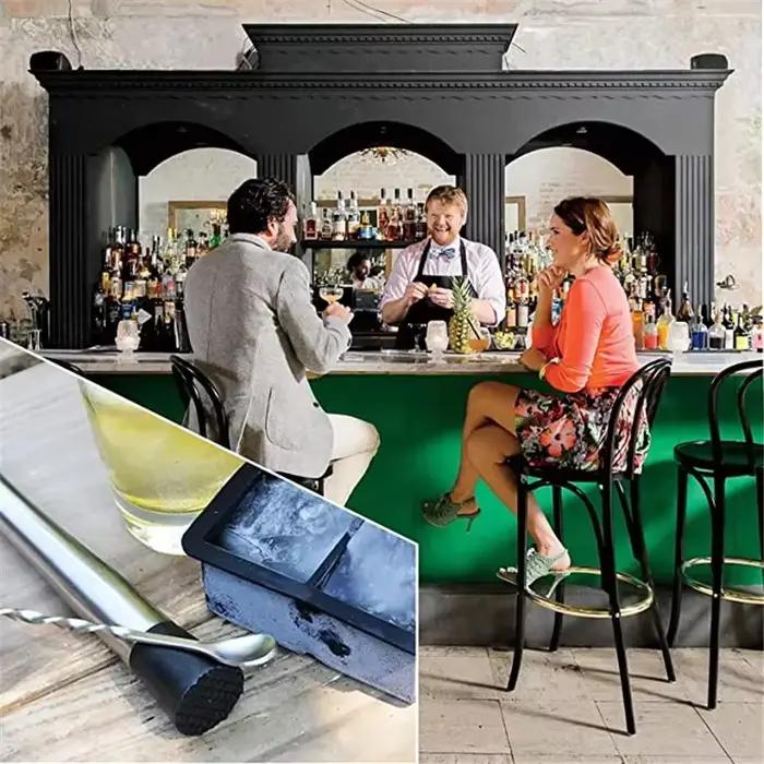Muddler à Cocktail et cuillère à mélanger