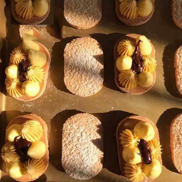 Moule à gâteau Dacquoise en Polycarbonate transparent, ovale, Macaron Dakovaz, outil de décoration de gâteaux, ustensiles de cuisson, AA81-2X