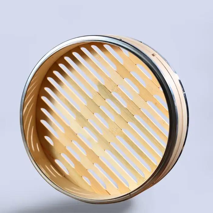 Cuisson bambou vapeur poisson riz Snack panier cuisine ustensiles de cuisine poisson riz Dim Sum panier riz pâtes cuiseur nourriture cuit à la vapeur farci