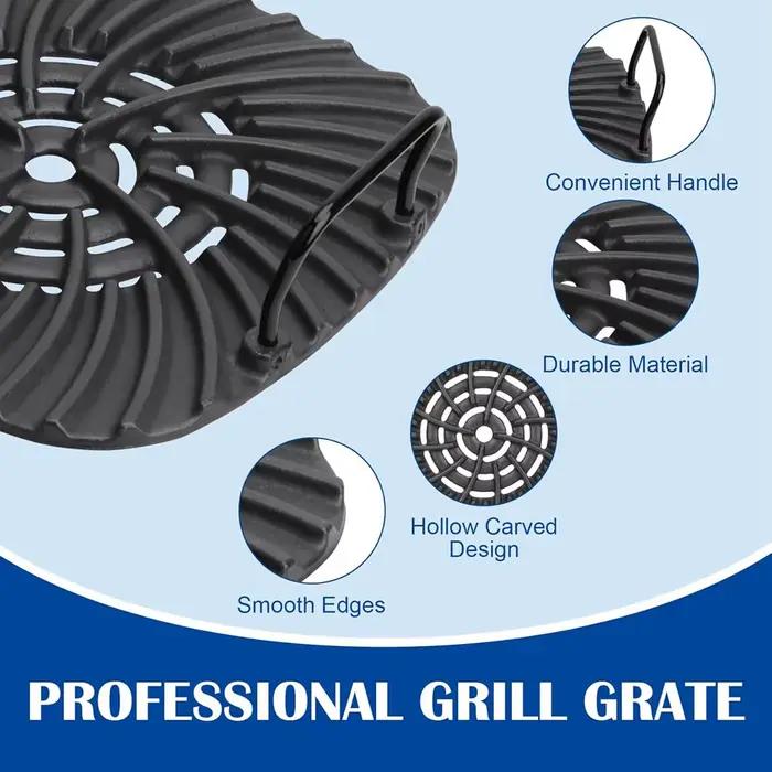Grille de plaque de gril et bouclier anti-éclaboussures en acier inoxydable pour pièces de gril 5 en 1 Ninja Foodi AG301, AG400, AG300, IG350Q,
