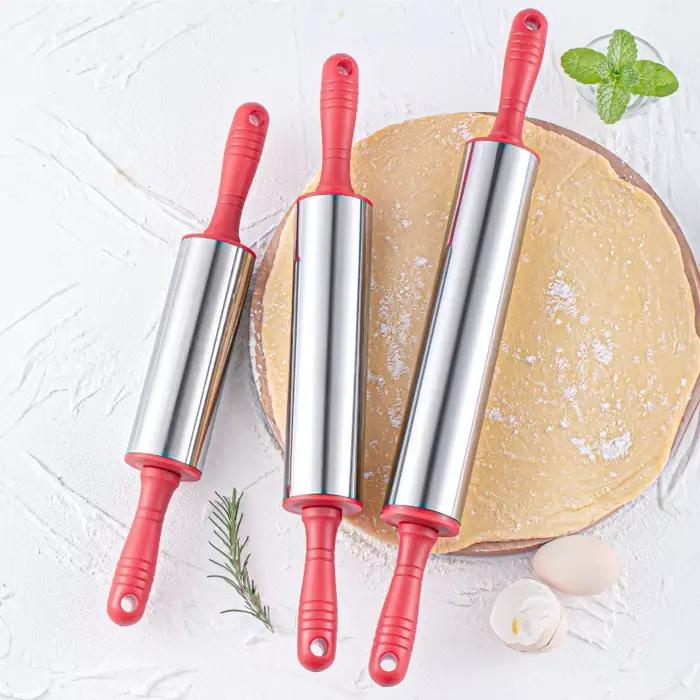 Outil de cuisson de cuisine essentiel de qualité alimentaire, rouleau à pâtisserie pour tarte, peau de gâteau, biscuit, pâte à pâtisserie, 1 pièce