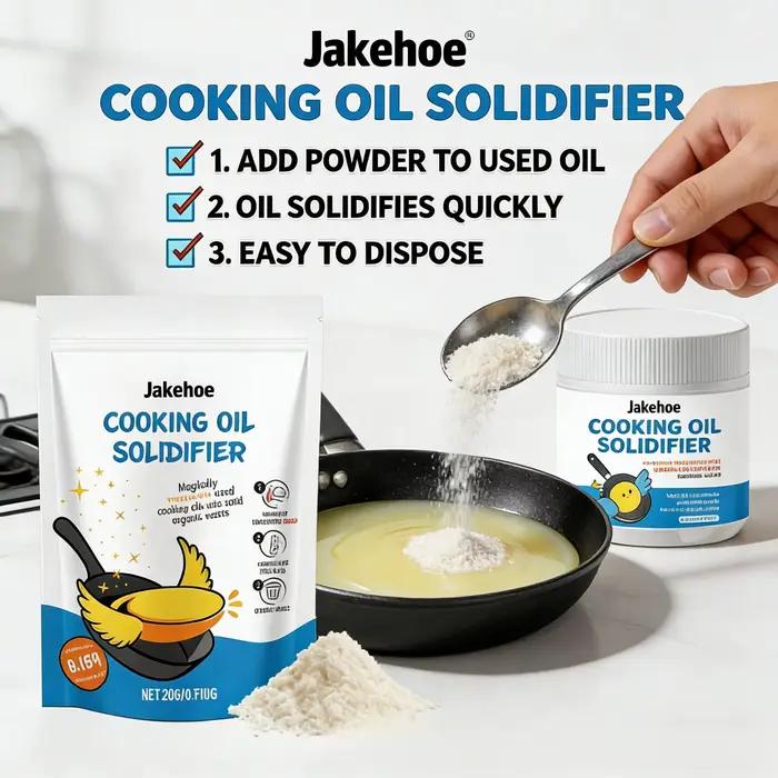 Poudre de solidificateur d'huile de cuisson