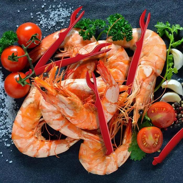 Ensemble d'Outils pour Jambes de Crabe, Crevettes, Crevettes, Couvre-Coquillages, Couteau pour Fruits de Mer, 20 Pièces