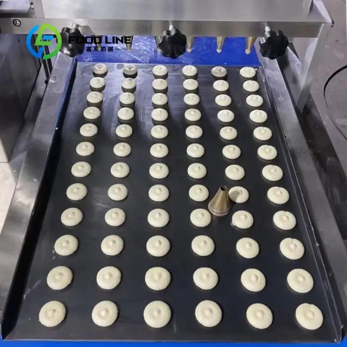 Machine à former des biscuits en acier inoxydable 304 pour la boulangerie professionnelle et la production de snacks occasions spéciales