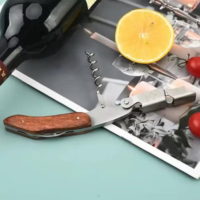 Accessoires de cuisine ensemble ouvre-bouteille de vin serveurs professionnels tire-bouchon