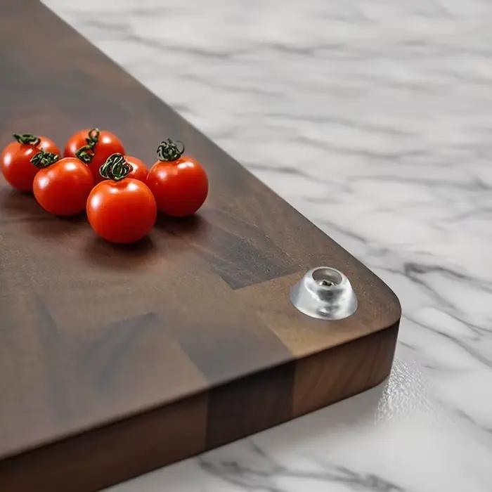 Grande planche à découper en bois de noyer améliorée