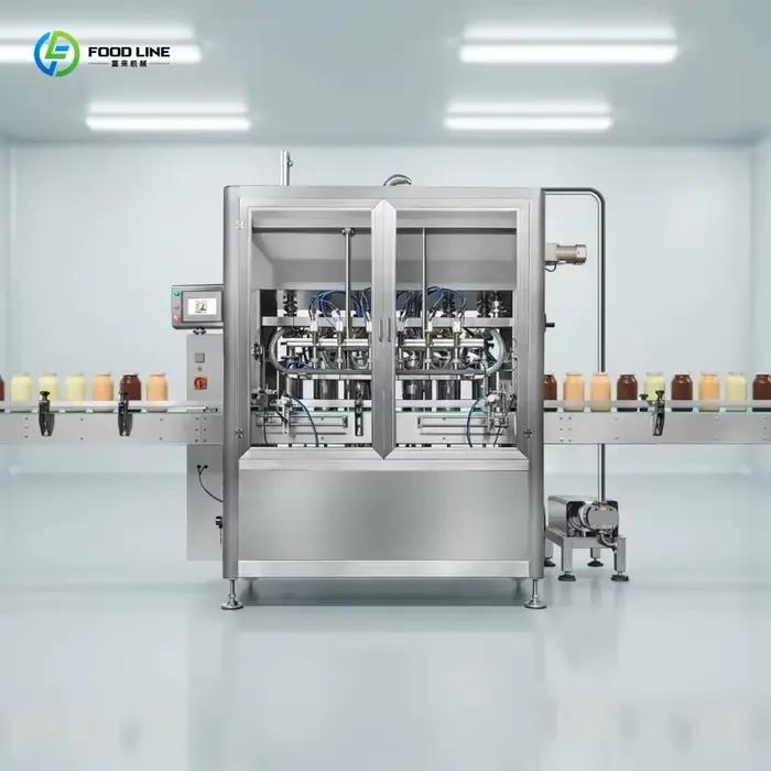 Machine de remplissage automatique de crème au chocolat et au beurre personnalisée, équipement de haute précision