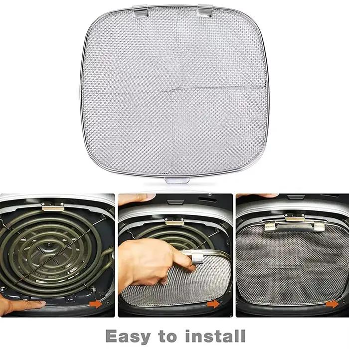 Pare-Éclaboussure de Remplacement en Acier Inoxydable, Grille Intérieure 5 en 1, pour Ninja Foodi AG301 AG300 AG300C AG30/s AG302 AG400
