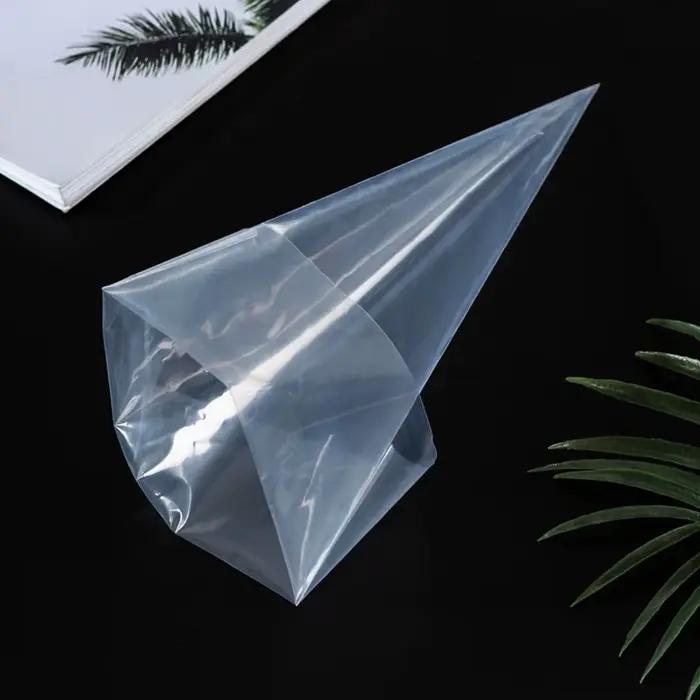 50 pièces/ensemble nouveau sac à douilles jetable Transparent multifonction pâtisserie Pipette sac crème