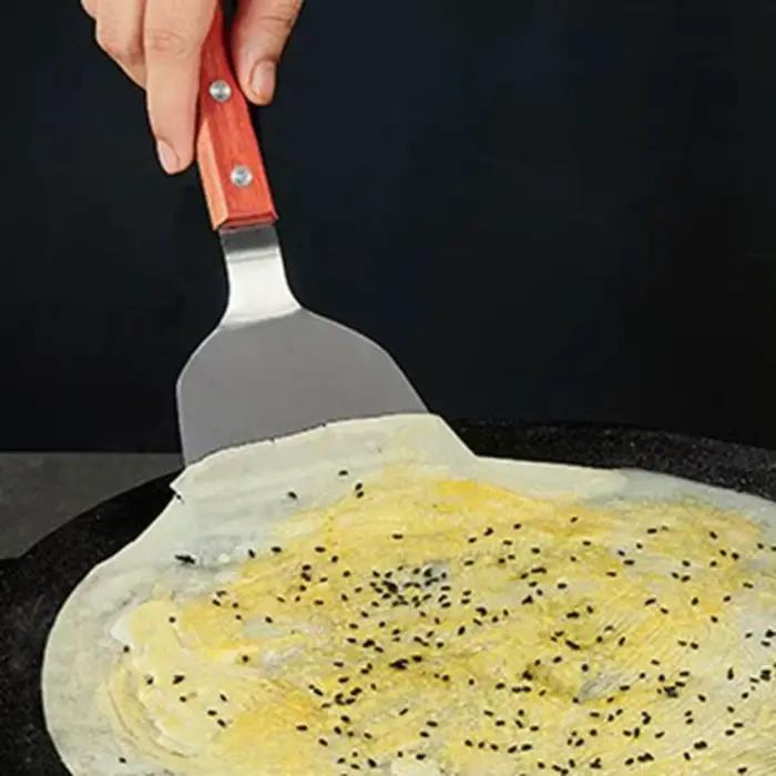 Outil à tarte épandeur de crêpes en acier inoxydable professionnel bricolage râteau