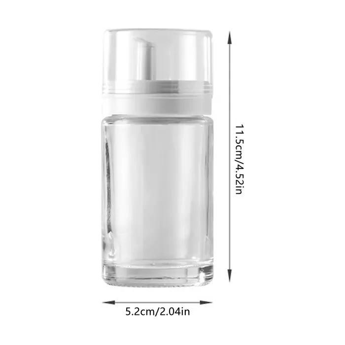 Bouteille d'huile en verre de 100ml, Mini organisateur de Sauce soja, Shaker anti-fuite, distributeur d'huile d'assaisonnement de cuisine, conteneur fournitures de cuisine