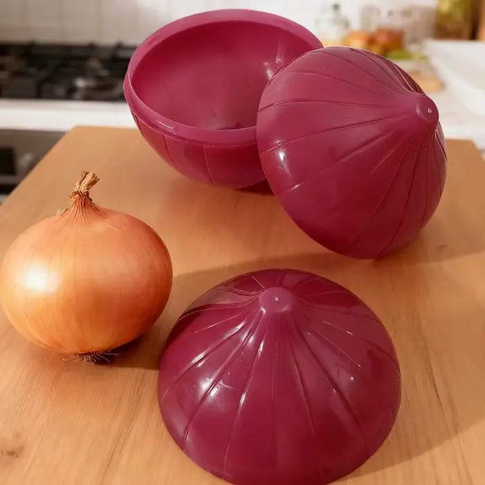 Organisateur créatif scellé, 5 à 1 pièces, oignon, ail, poivre vert, bac à légumes frais, boîtes de rangement de conservation de Fruits et légumes de cuisine
