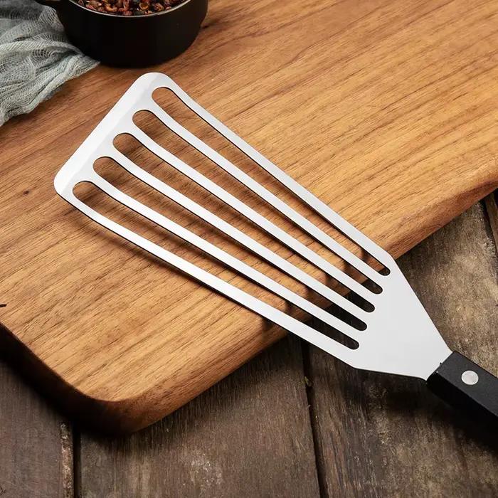 Spatule à poisson et retourneur de Steak en acier inoxydable