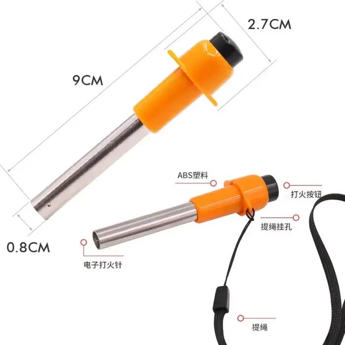 2024 nouvelle arrivée impulsion allumage cuisine extérieure barbecue poêle piézo électrique Lgniter Portable plus léger dispositif Camping accessoires