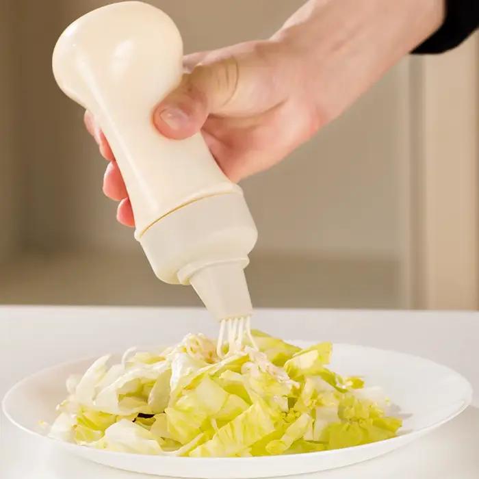 Bouteilles à presser en plastique réutilisables de 350Ml