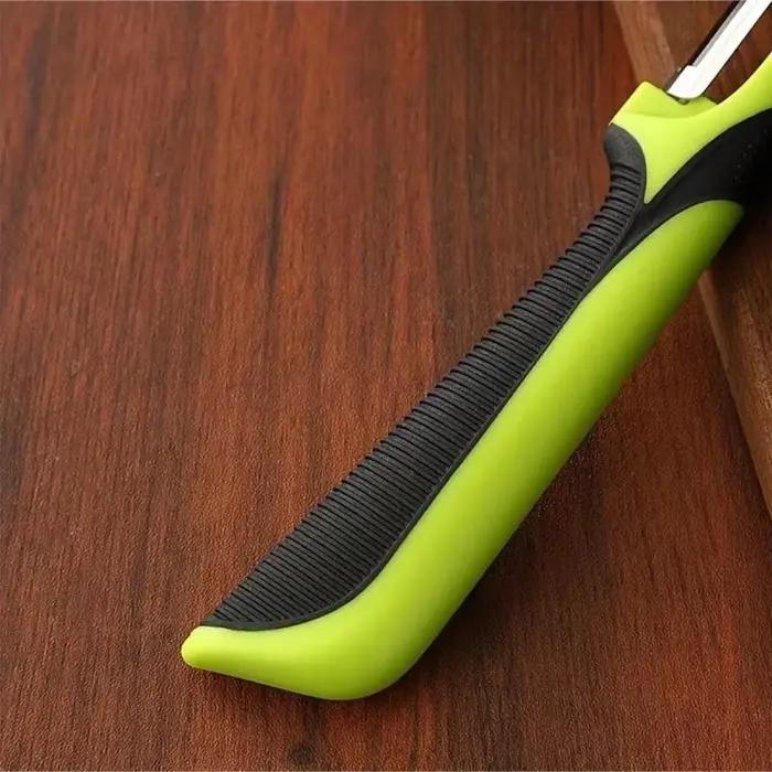 Couteau à éplucher de pommes de terre multifonctionnel en acier inoxydable