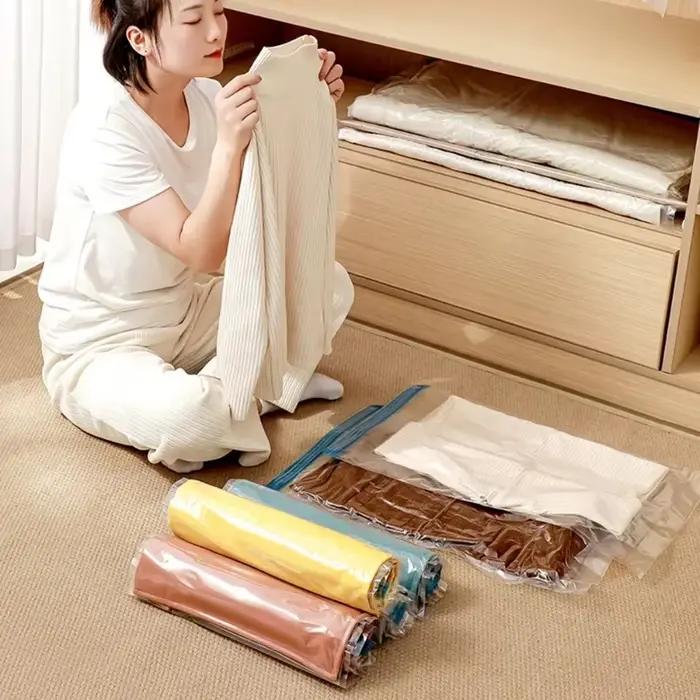 Sacs sous vide réutilisables de haute qualité pour rangement intelligent et protection durable des vêtements et articles de maison occaions spéciales