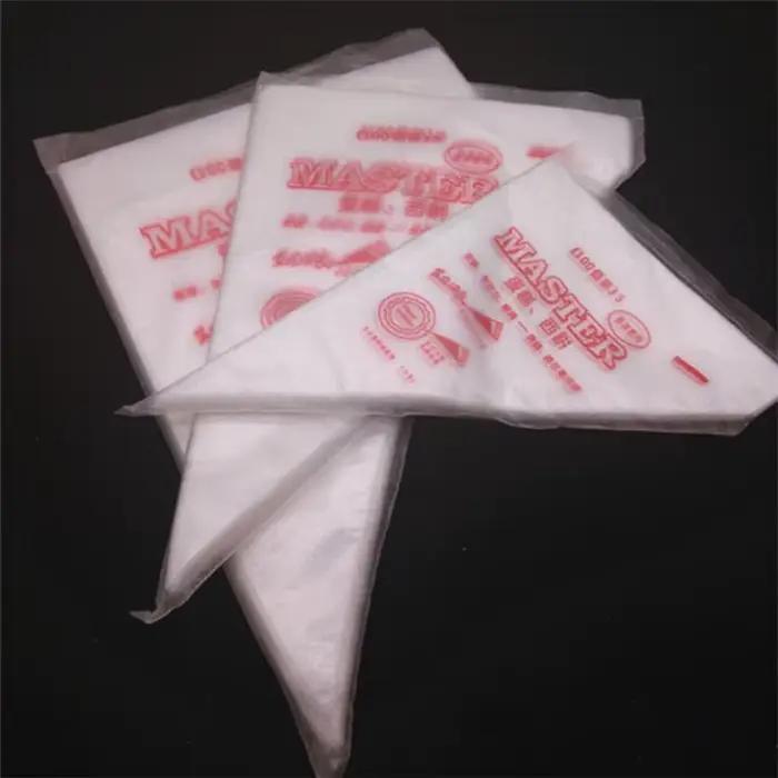 Sac transparent en plastique pour décoration de gâteaux