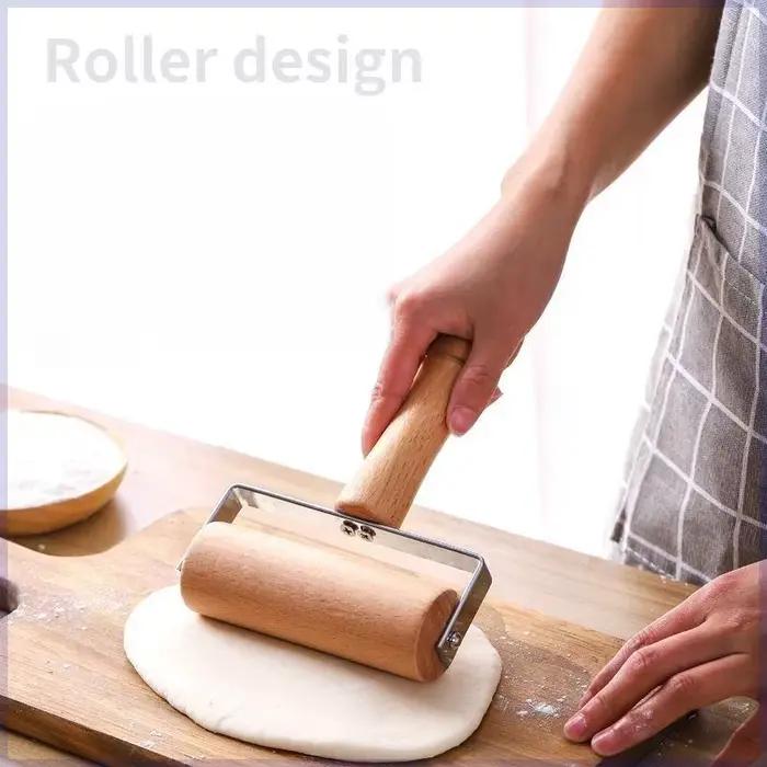 Rouleaux à pâtisserie en bois pour la cuisson