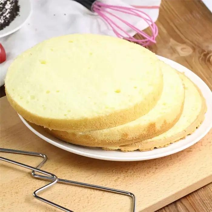 Trancheuse à gâteau en acier inoxydable réglable